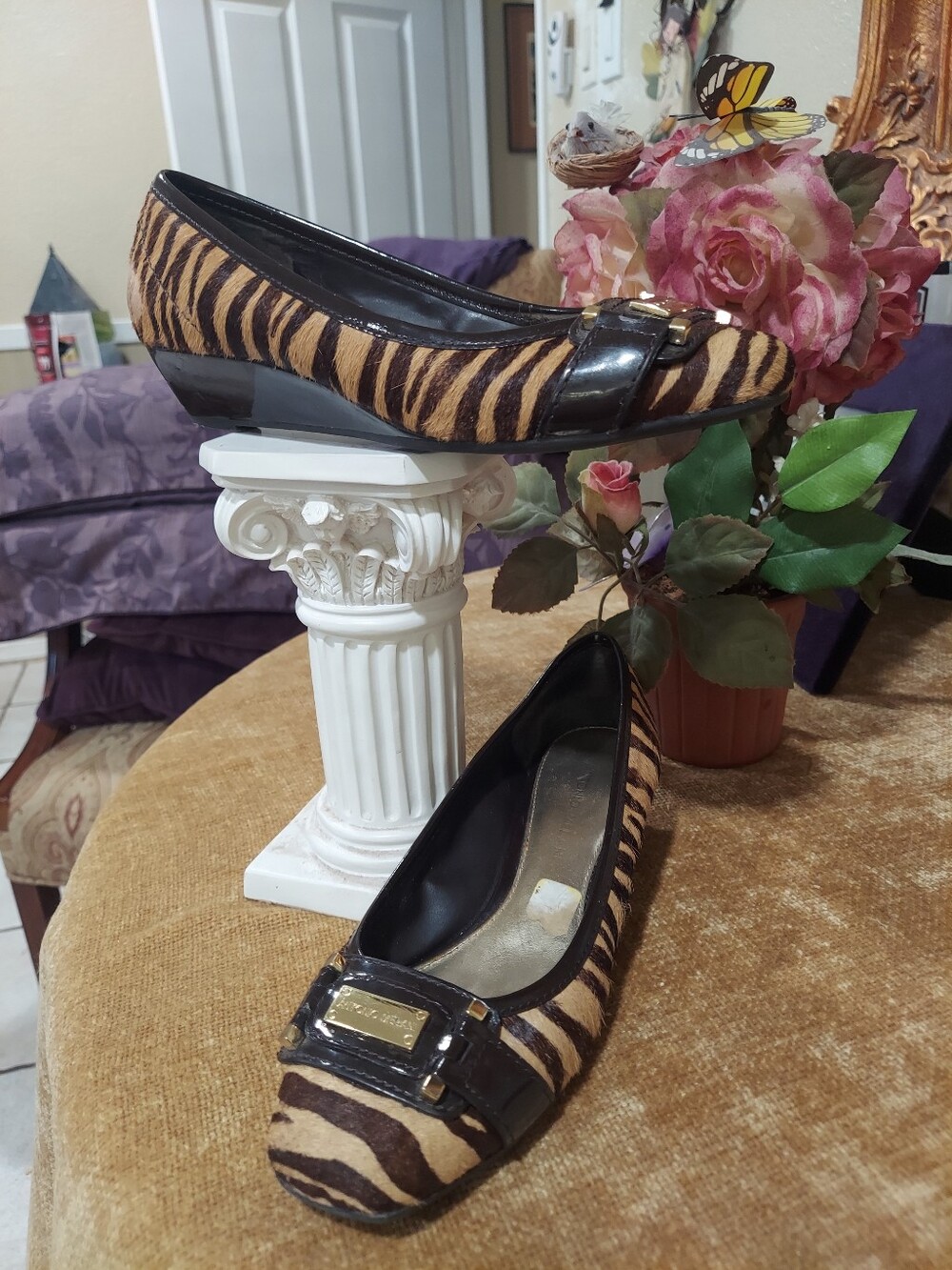 Zebra Brown Loafer